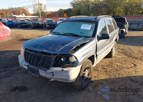 2002 Jeep Grand Cherokee Laredo из США, поврежденный, VIN 1J4GW48S62C104272